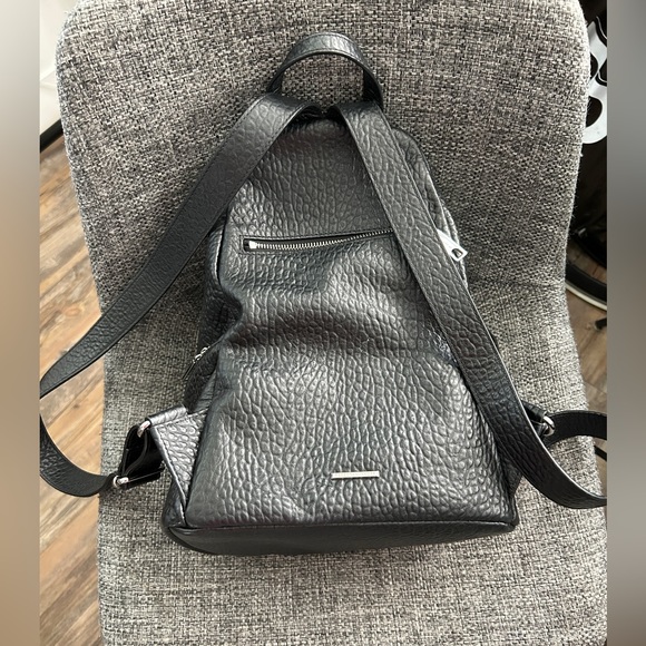 Rebecca Minkoff pebbled leather Julian backpack purse LAST PRICE - Picture 7 of 10